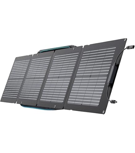 Amazon | EcoFlow 110W Portable Solar Panel, Foldable with Carry